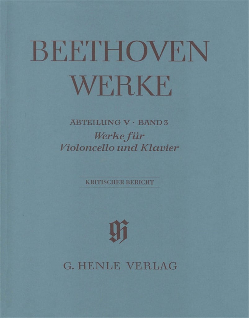 Werke Für Violoncello und Klavier